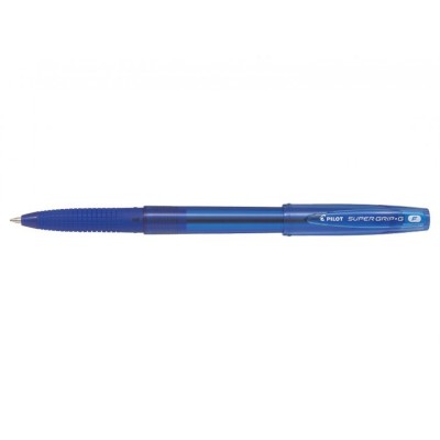 Golyóstoll 0,7 kupakos F Super Grip G Pilot, írásszín kék