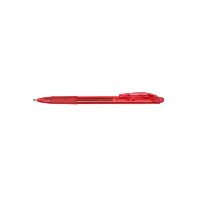 Golyóstoll nyomógombos 0,35mm, BK417-B Pentel Wow, írásszín piros