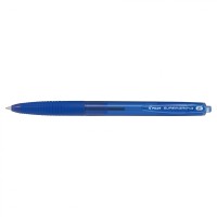 Golyóstoll 0,7 nyomógombos F Super Grip G Pilot, írásszín kék