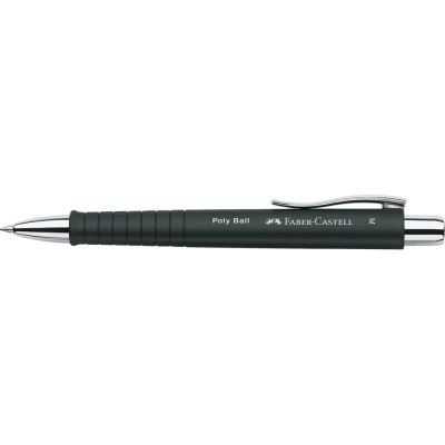 Golyóstoll POLY BALL M Faber-Castell fekete test