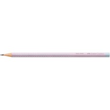 Grafitceruza B, háromszögletű GRIP 2001 Faber-Castell rózsa-égkék test