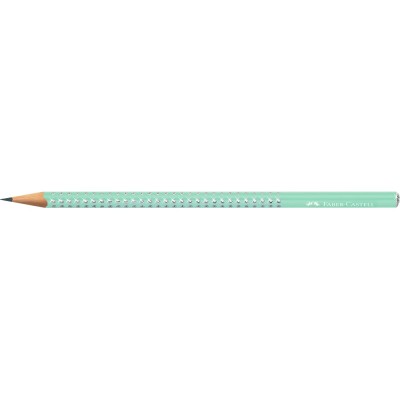 Grafitceruza B,háromszögletű SPARKLE Aurora Faber-Castell mentazöld test