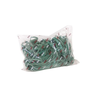 Gumigyűrű 150mmx8mm, széles 1kg/csomag, zöld