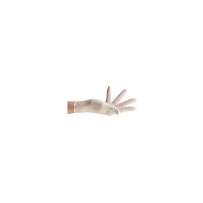Gumikesztyű latex púderes M 100 db/doboz Maxter Gumikesztyű latex púderes M 100 db/doboz Maxter