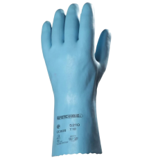 Gumikesztyű vegyszerálló latex méret: 8-as hossz 30 cm EP_520610 kék