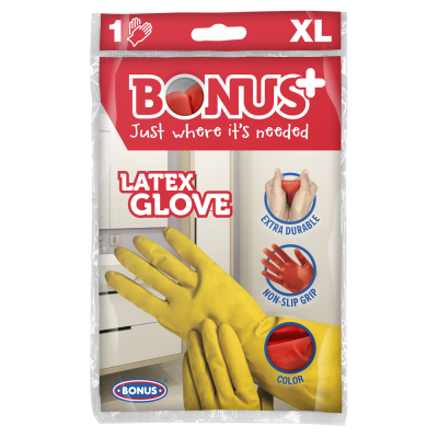Gumikesztyű XL háztartási Bonus_B101