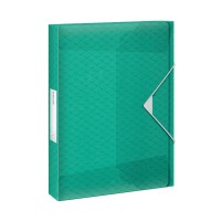 Gumis mappa A4 40 mm gerinc Jumbo Colour Breeze Esselte zöld