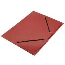 Gumis mappa A4, 400g. karton Fornax piros