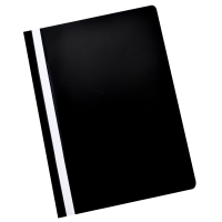 Gyorsfűző műanyag A4, PP Fornax fekete