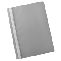 Gyorsfűző műanyag A4, PP Fornax szürke