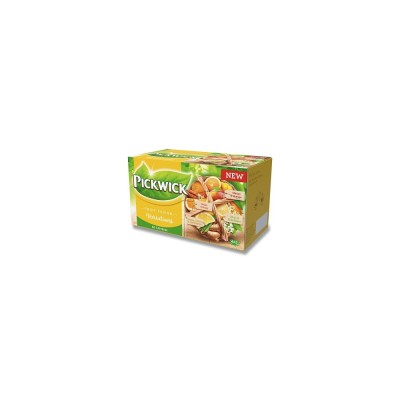 Gyümölcs tea 20x2 g Pickwick Fruit fusion SÁRGA citrom, narancs, mangó, gyömbér-citrom és bodzavirággal Gyümölcs tea 20x2 g Pickwick Fruit fusion SÁRGA citrom, narancs, mangó, gyömbér-citrom és bodzavirággal