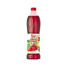 Gyümölcsszörp 1l, málna Pölöskei DRS