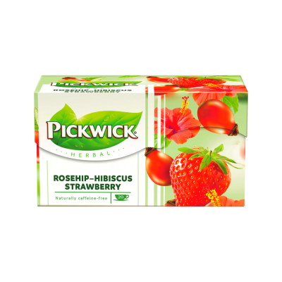 Gyümölcstea 20x2 g Pickwick eperízű csipkebogyó