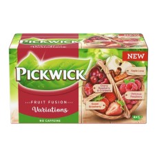 Gyümölcstea 20x2 g PickwickVariációk PIROS meggy, vörösáfonya, alma, eper és málna