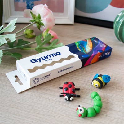Gyurma színes, 210g. Bluering® 10 különböző szín Gyurma színes, 210g. Bluering® 10 különböző szín