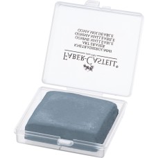 Gyurmaradír műanyag dobozban Faber-Castell szürke