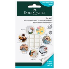 Gyurmaragasztó 50g TACK-IT Faber-Castell fehér