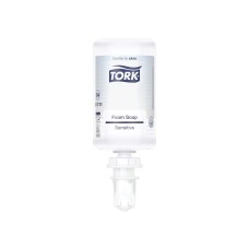 Habszappan utántöltő 1 liter érzékeny bőrre Premium S4 Tork_520701 fehér