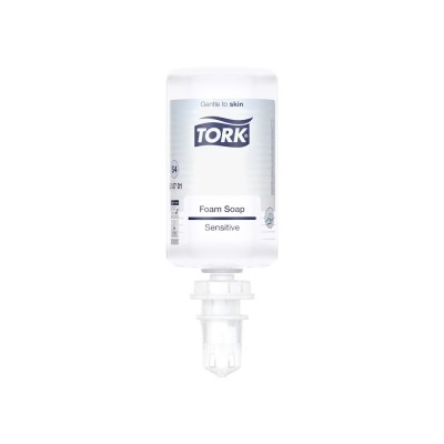 Habszappan utántöltő 1 liter érzékeny bőrre Premium S4 Tork_520701 fehér