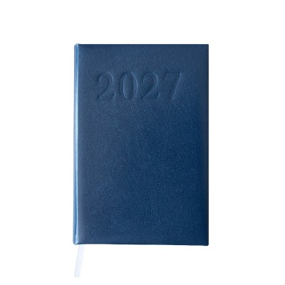 Határidőnapló agenda Standard A/5, napi, fehér lapokkal (kék) 2027. Bluering®