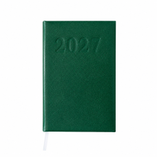 Határidőnapló agenda Standard A/5, napi, fehér lapokkal (zöld) 2027. Bluering®