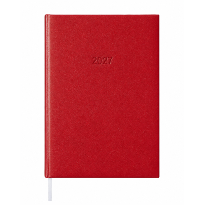 Határidőnapló agenda Standard B/5, heti fehér lapokkal bordó Bluering® 2027.