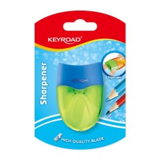 Hegyező 2 lyukú tartályos Keyroad Mellow vegyes színek