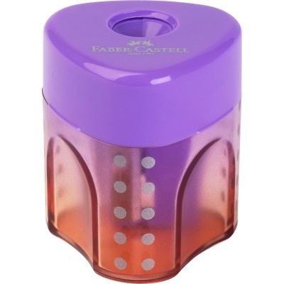 Hegyező GRIP mini tartályos Faber-Castell vegyes színátmenetes színben égkék-rózsa, türkiz-kék