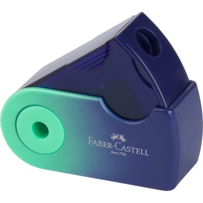 Hegyező mini tartályos SLEEVE színátmenetes színben Faber-Castell égkék-rózsa