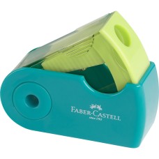 Hegyező mini tartályos SLEEVE trendi színben Faber-Castell rózsaszín/narancs,türkiz/világoszöld,kék/világoskék