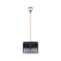 Hólapát 47 cm széles műanyag fej fa nyél