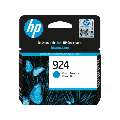 Hp 924/4K0U3NE tintapatron cyan ORIGINAL