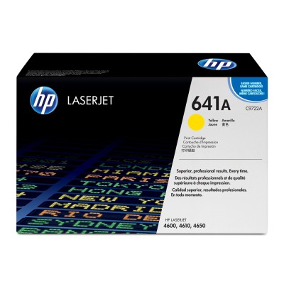Hp C9722A toner yellow ORIGINAL leértékelt  (641A)