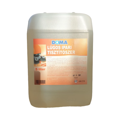 Ipari lúgos tisztítószer 5 liter Doma