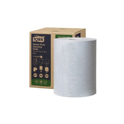 Ipari törlő tekercses nagyteljesítményű kombi 106 m/tek 1 tek/doboz W1/W2/W3 TORK_530237 kék