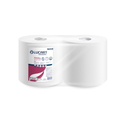 Ipari törlő 1 rétegű átmérő: 28 cm hófehér 370 lap/tekercs 2 tekercs/karton Airtech Select 370 - 65 Gsm Lucart_851255
