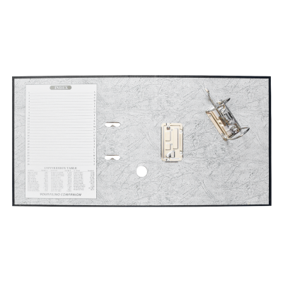 Iratrendező A4, 7,5cm,lapraszerelt, Bluering® Smart fekete