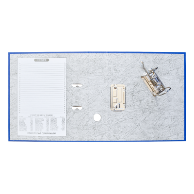 Iratrendező A4, 7,5cm,lapraszerelt, Bluering® Smart kék