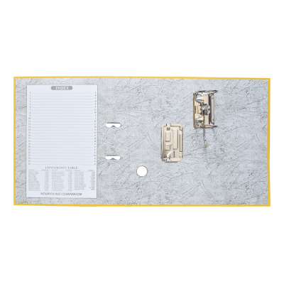 Iratrendező A4, 7,5cm,lapraszerelt, Bluering® Smart sárga