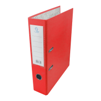 Iratrendező A4, 7,5cm,lapraszerelt, Bluering® Smart piros