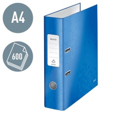 Iratrendező A4, 8cm, 180° Leitz kék