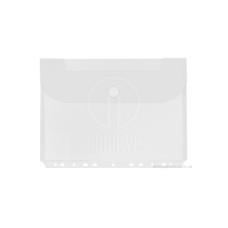 Irattartó tasak A4, PP lefűzhatő 180 mikron 305x235 mm Economix áttetsző
