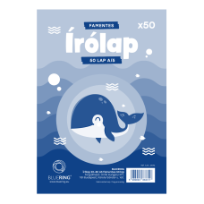 Írólap A5, 20-50 famentes 50lap Bluering®