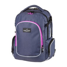 Iskolatáska ergonómiai, lányos borostyán pink by Walker