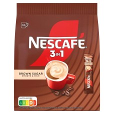 Kávé instant, 10 x 16,5g, 3in1 Nescafé Classic barna cukorral