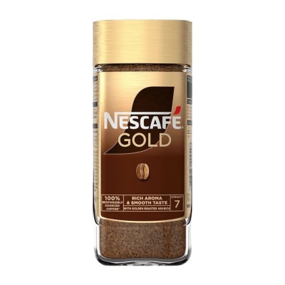 Kávé instant, 100g, üveges, Nescafé Gold