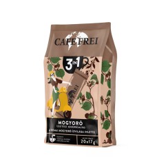 Kávé instant, 20 x 17g, 3in1 Cafe Frei Római mogyoró