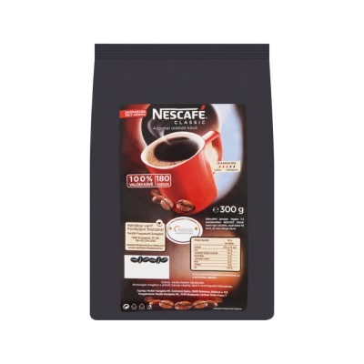 Kávé Instant 300g utántöltő Nescafé Classic