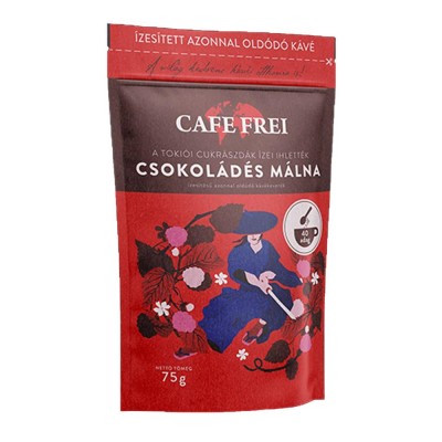 Kávé instant, 75g, Cafe Frei Csokoládés málna