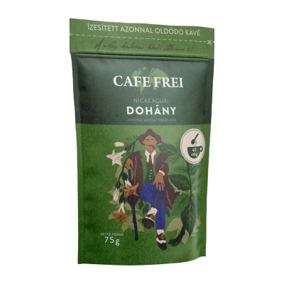 Kávé instant, 75g, Cafe Frei dohány